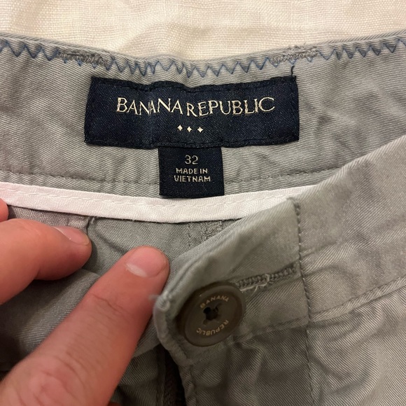 Banana Republic mens shorts grey size 32 - Picture 2 of 3